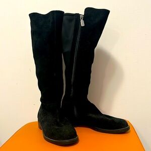 Blondo Black Suede Winter Boots